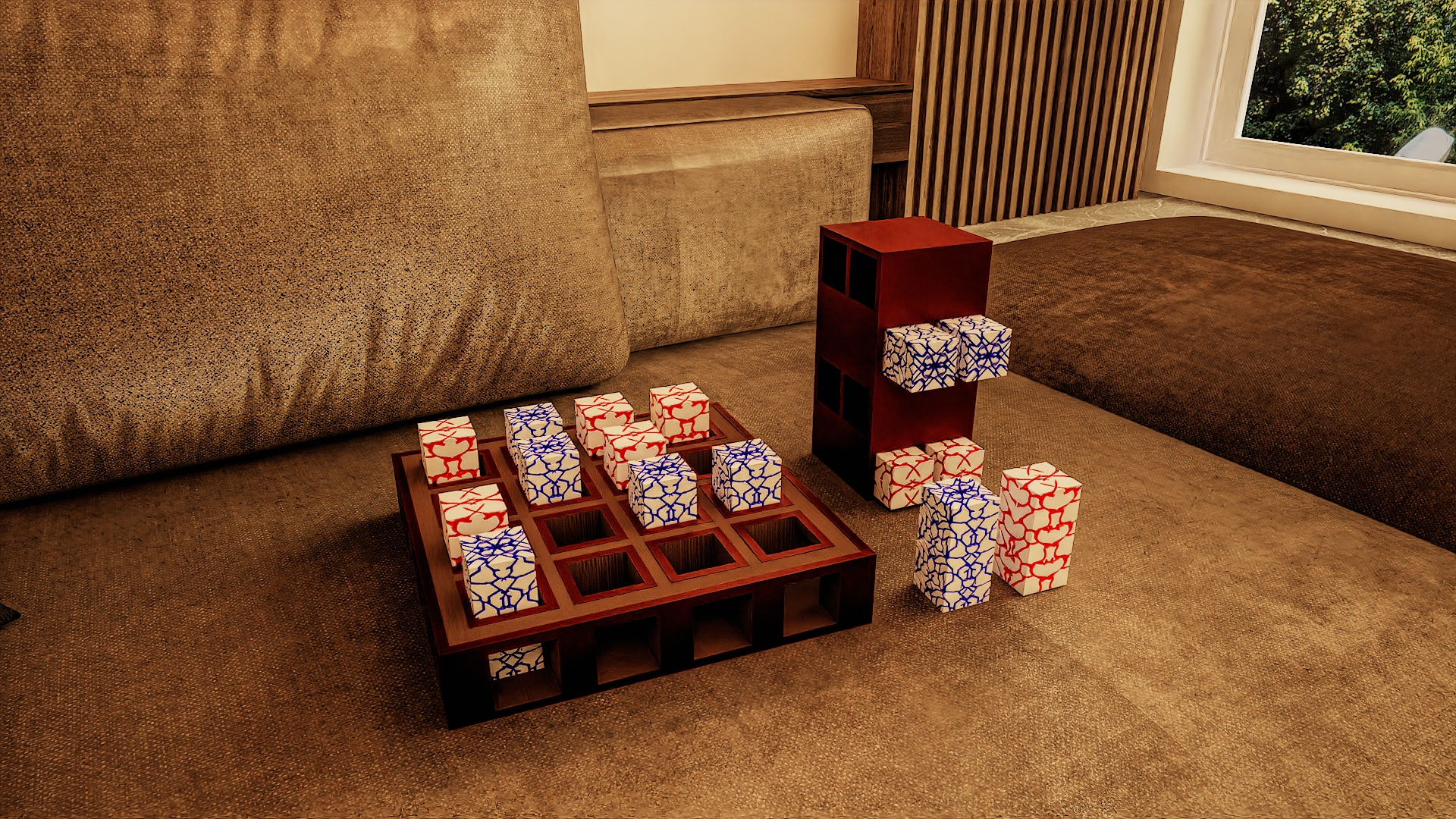Four Field Kono - Board Game